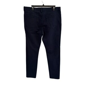 Banana Republic Traveler Skinny Fit Pants 36x36 Navy Stretch